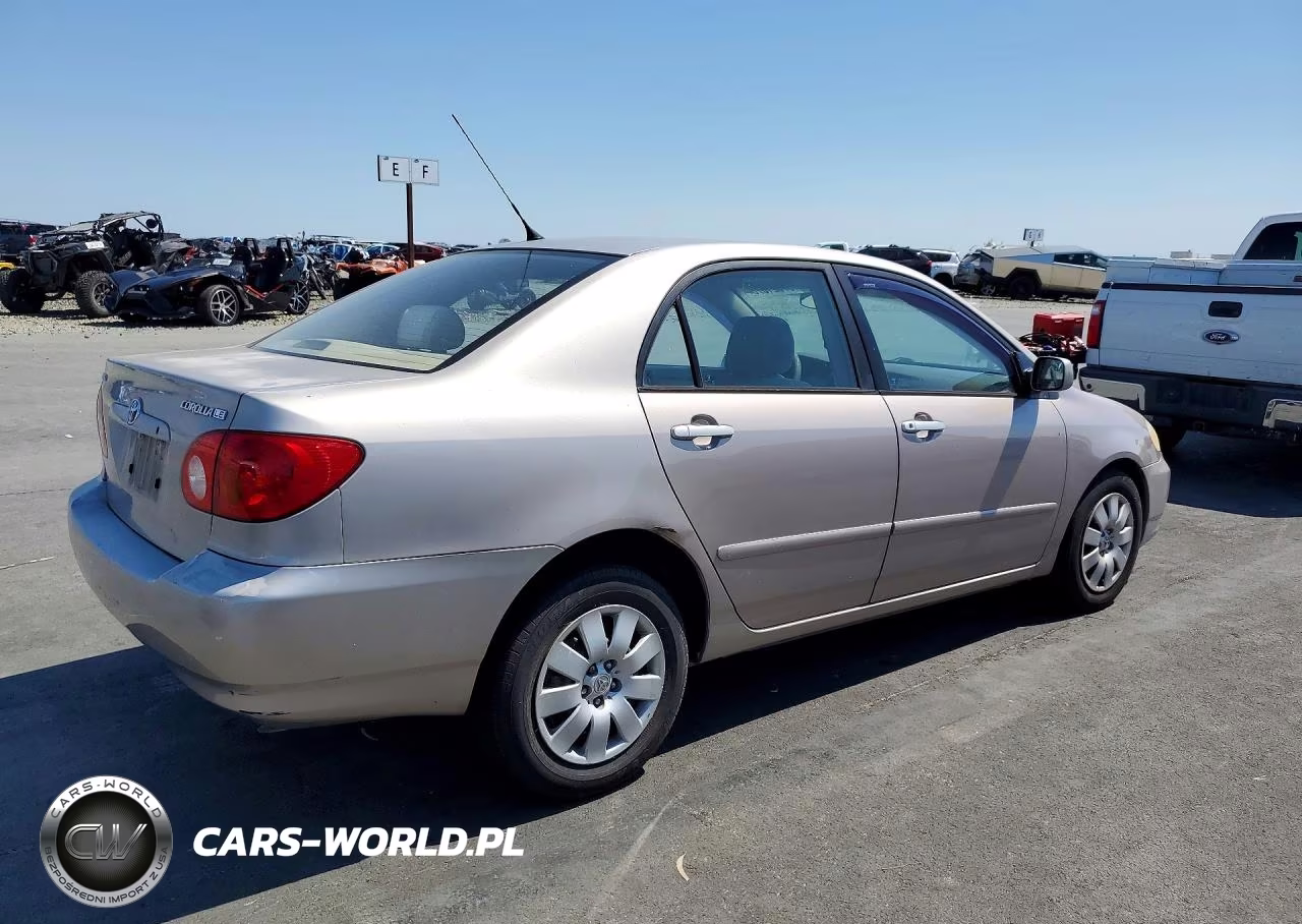 2003 Toyota Corolla Le VIN:1NXBR32E33Z109103 - 3