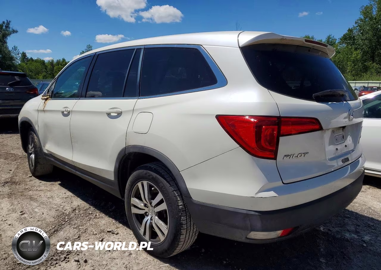 2017 Honda Pilot Exl VIN:5FNYF6H56HB024028 - 2