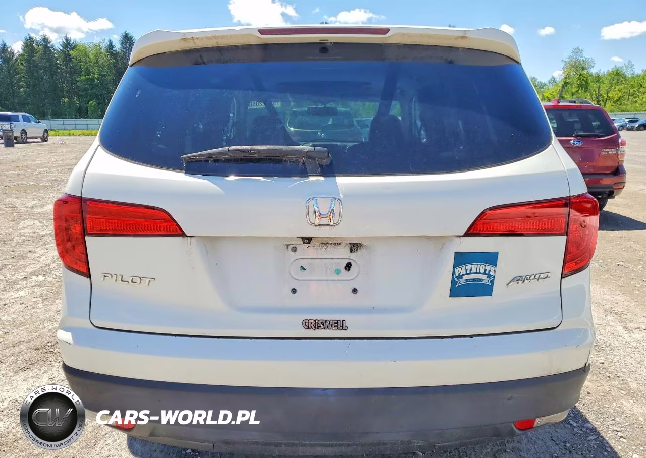 2017 Honda Pilot Exl VIN:5FNYF6H56HB024028 - 6