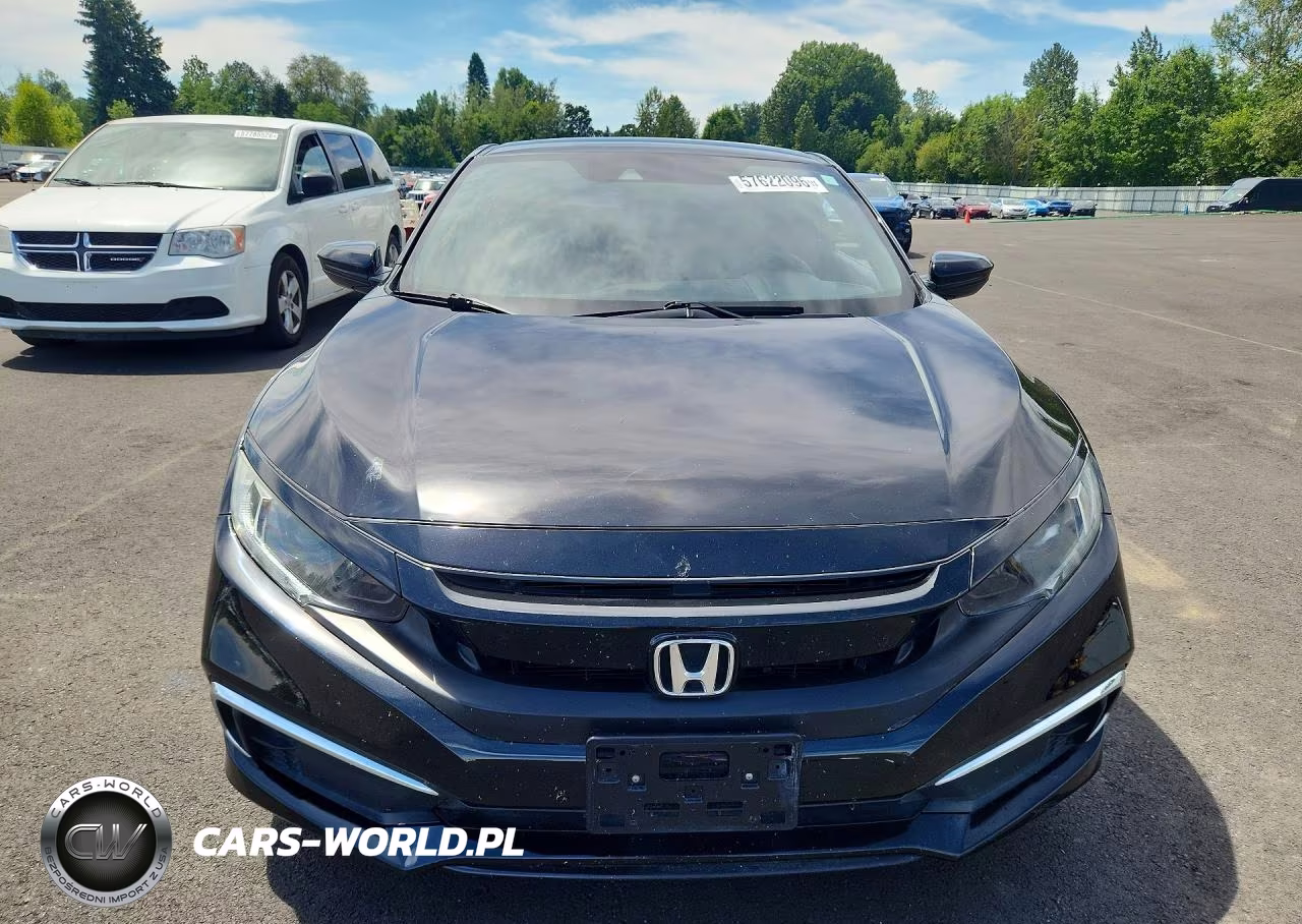 2019 Honda Civic Lx VIN:2HGFC4B66KH305125 - 5