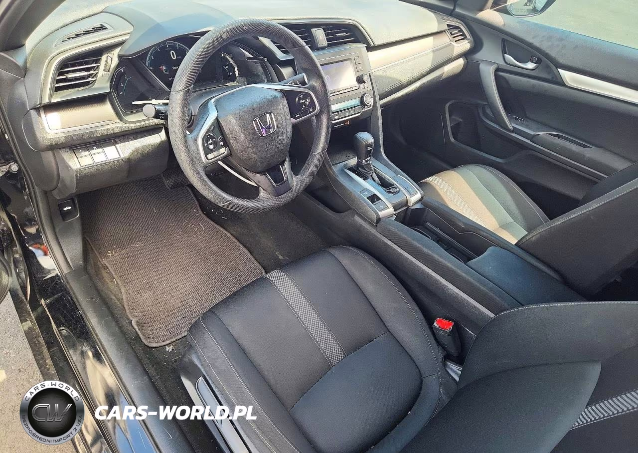 2019 Honda Civic Lx VIN:2HGFC4B66KH305125 - 8