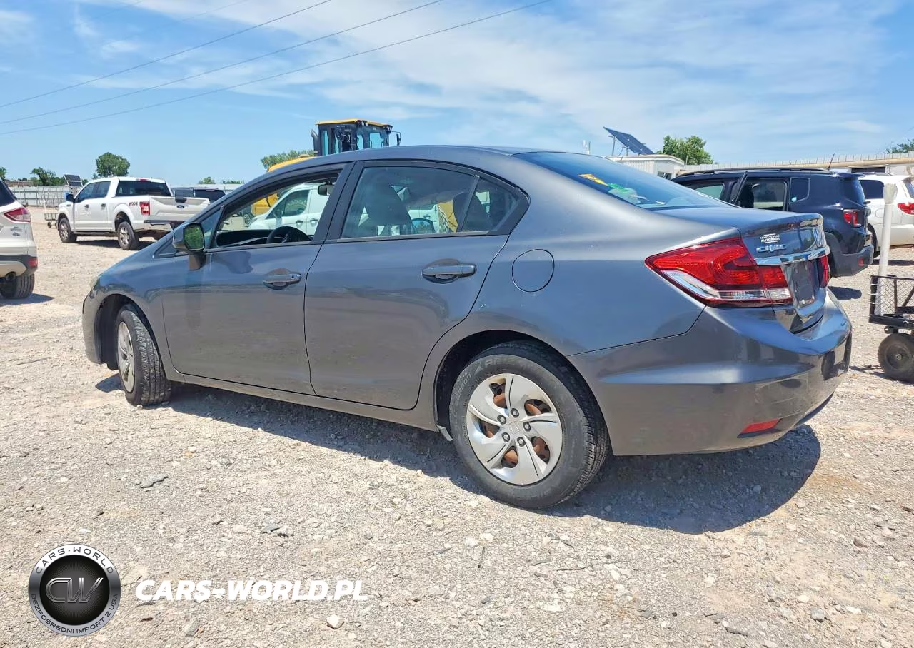2013 Honda Civic Lx VIN:19XFB2F55DE036251 - 2