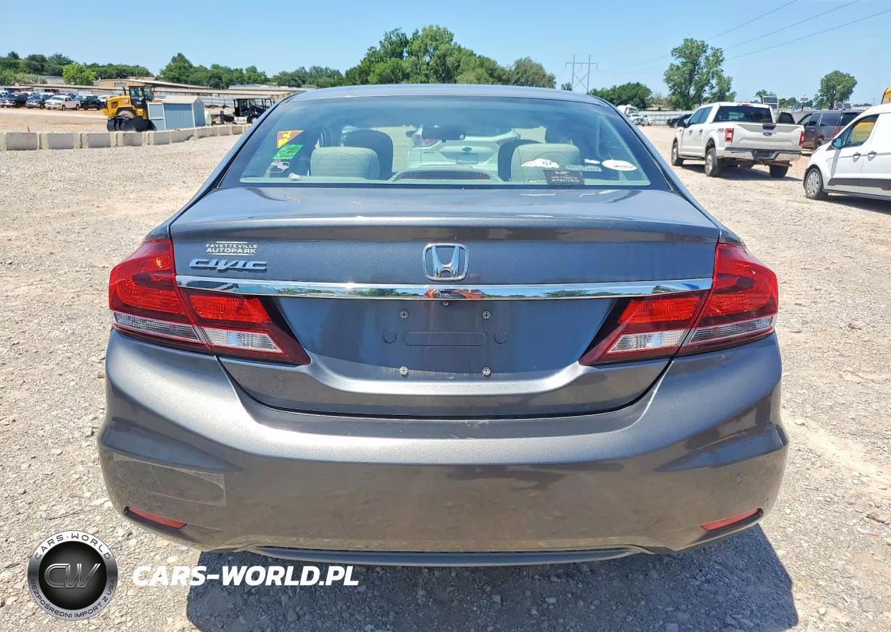 2013 Honda Civic Lx VIN:19XFB2F55DE036251 - 6