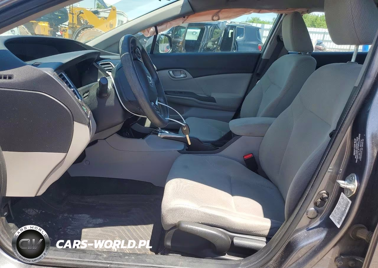 2013 Honda Civic Lx VIN:19XFB2F55DE036251 - 7