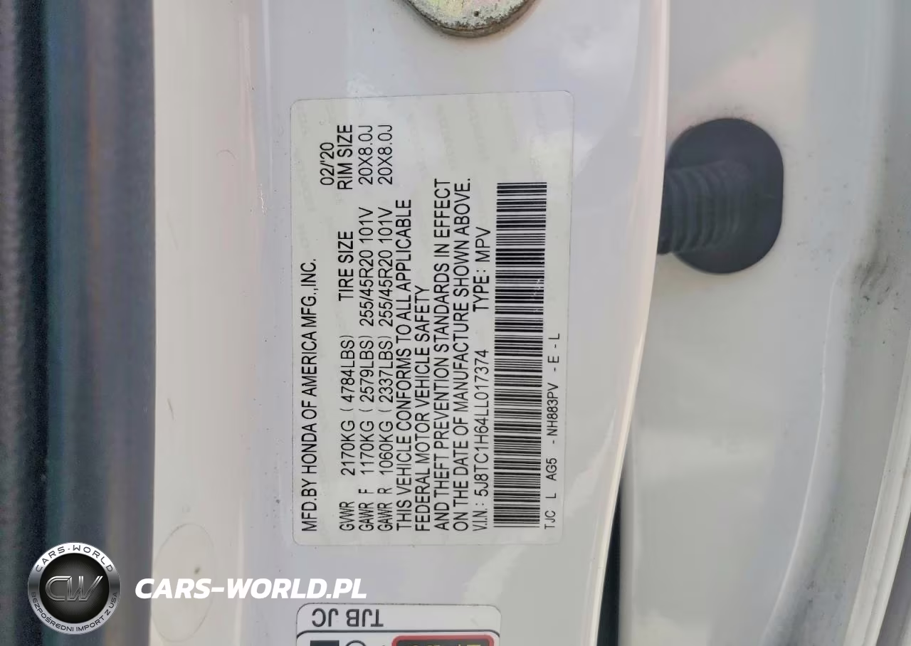 2020 Acura Rdx A-Spec VIN:5J8TC1H64LL017374 - 12