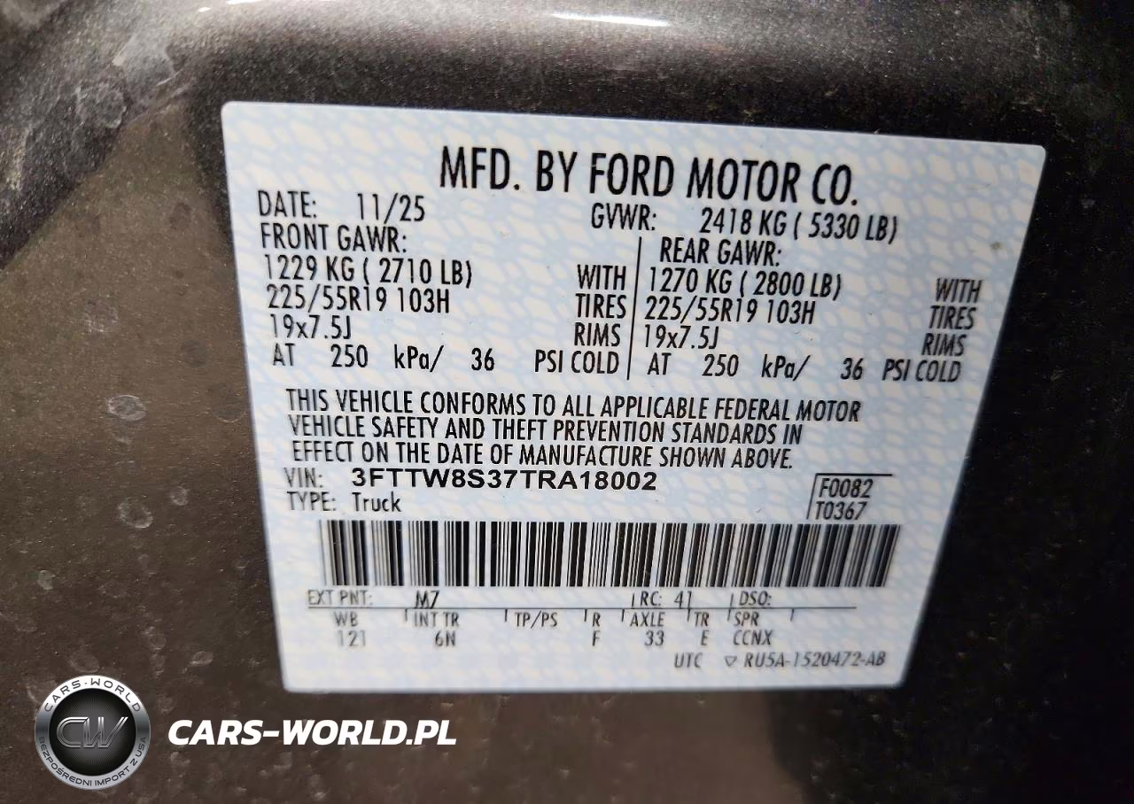 2026 Ford Maverick Lariat VIN:3FTTW8S37TRA18002 - 13
