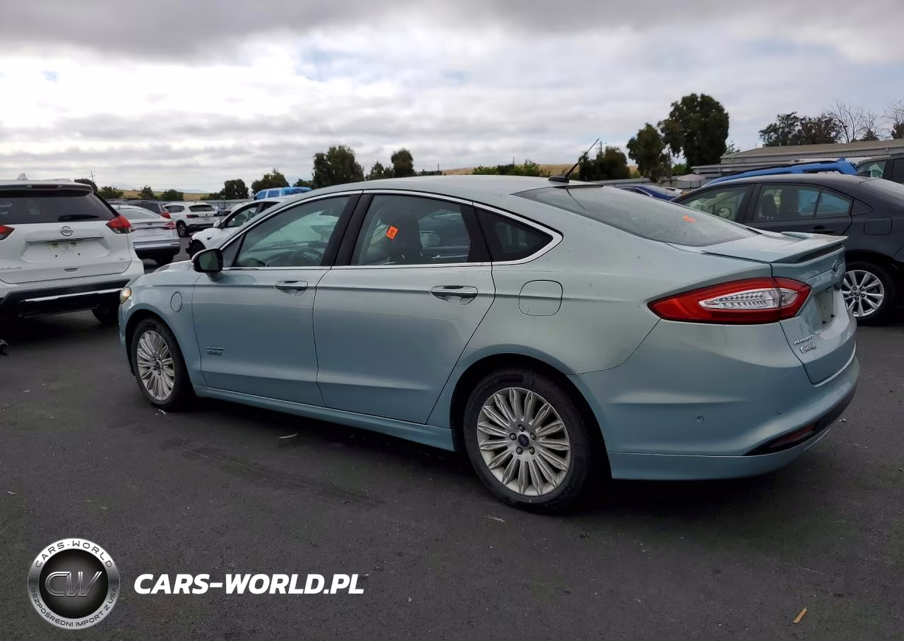 2014 Ford Fusion Titanium Phev VIN:3FA6P0SU9ER122505 - 2