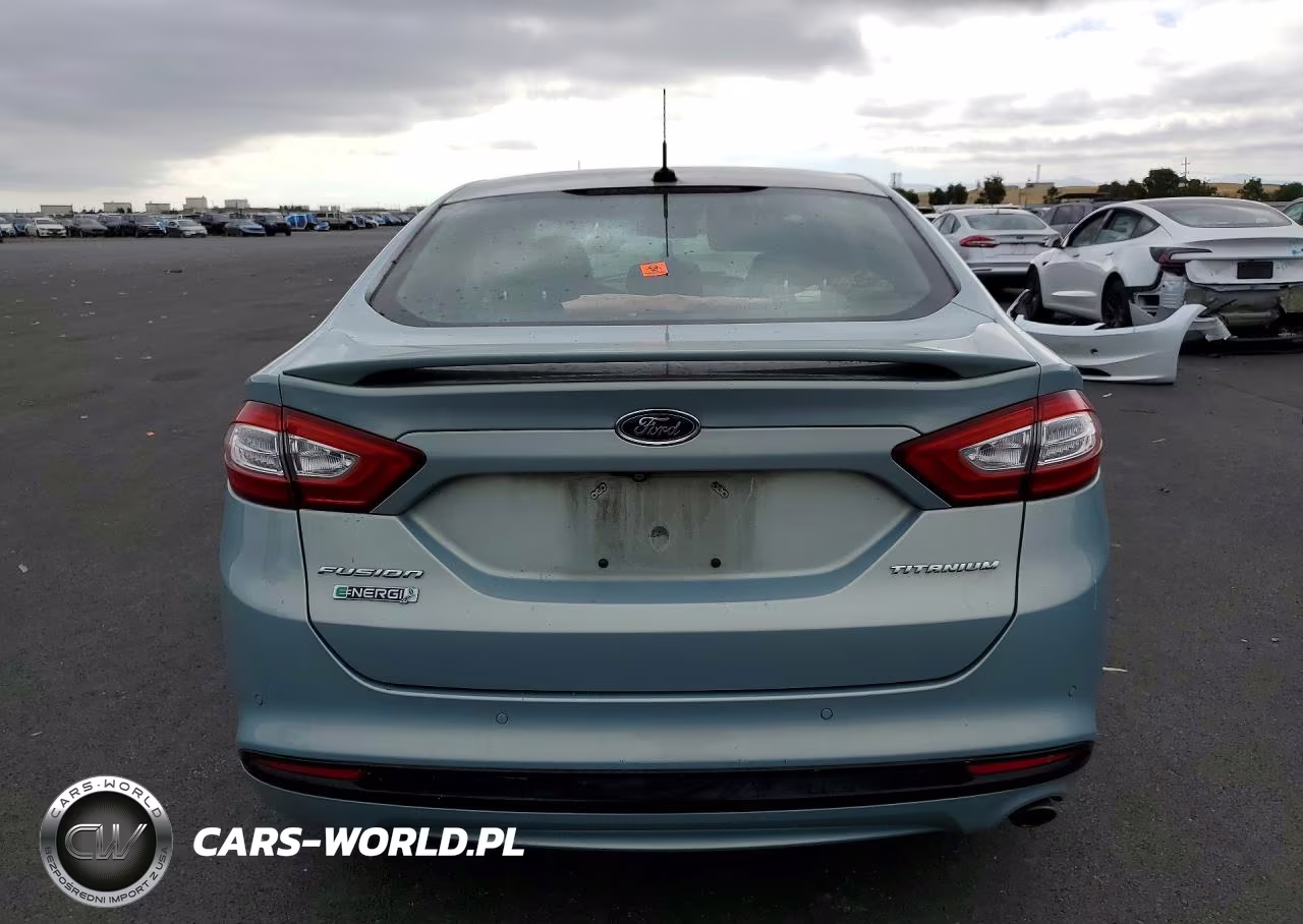 2014 Ford Fusion Titanium Phev VIN:3FA6P0SU9ER122505 - 6