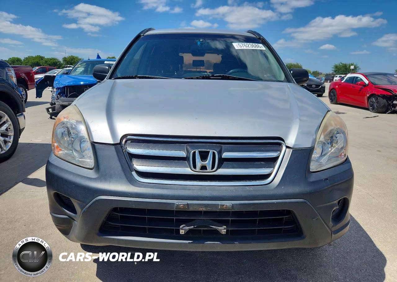 2006 Honda Cr-V Lx VIN:SHSRD78576U437243 - 5