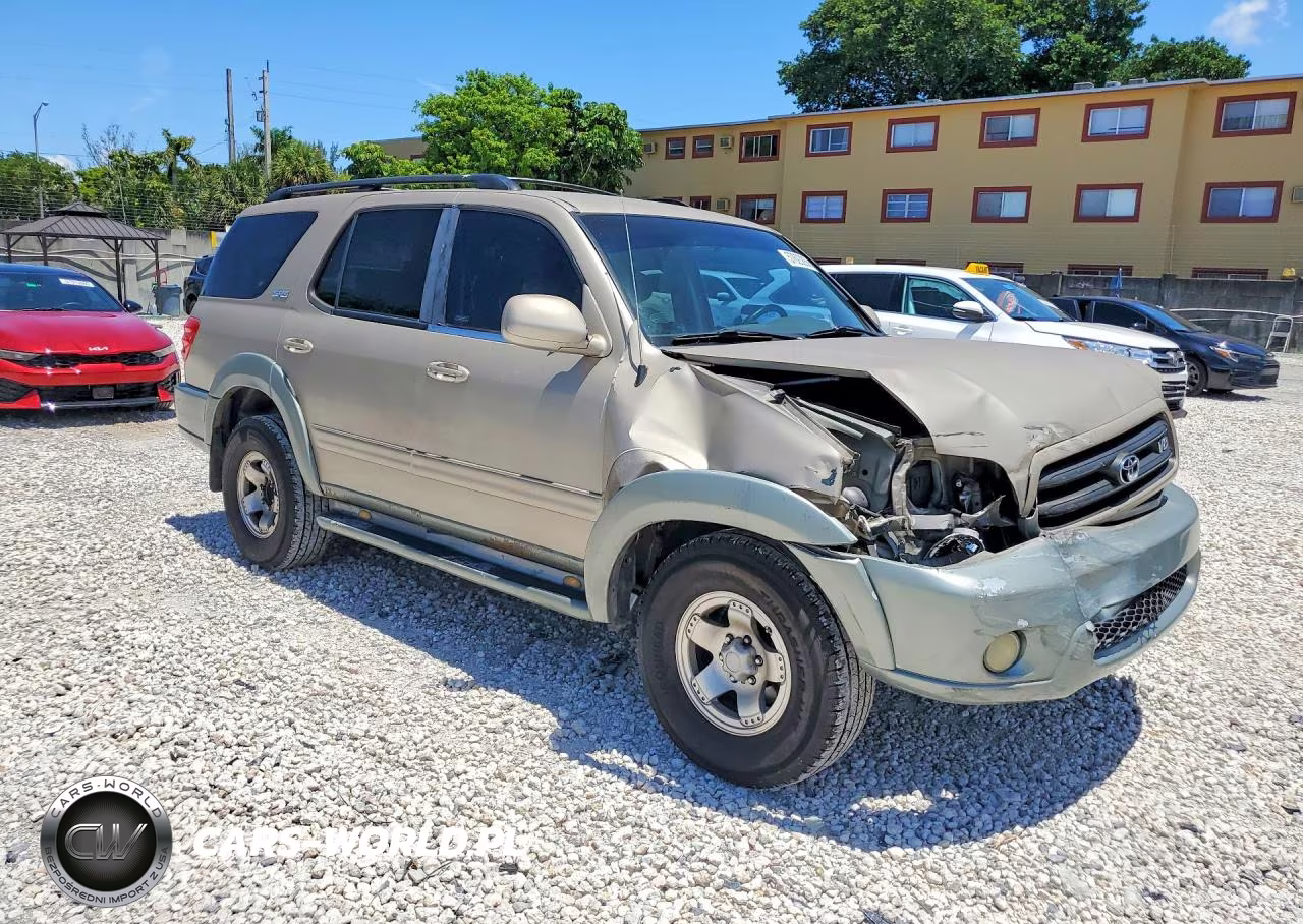 2003 Toyota Sequoia Sr5 VIN:5TDZT34A83S145131 - 4