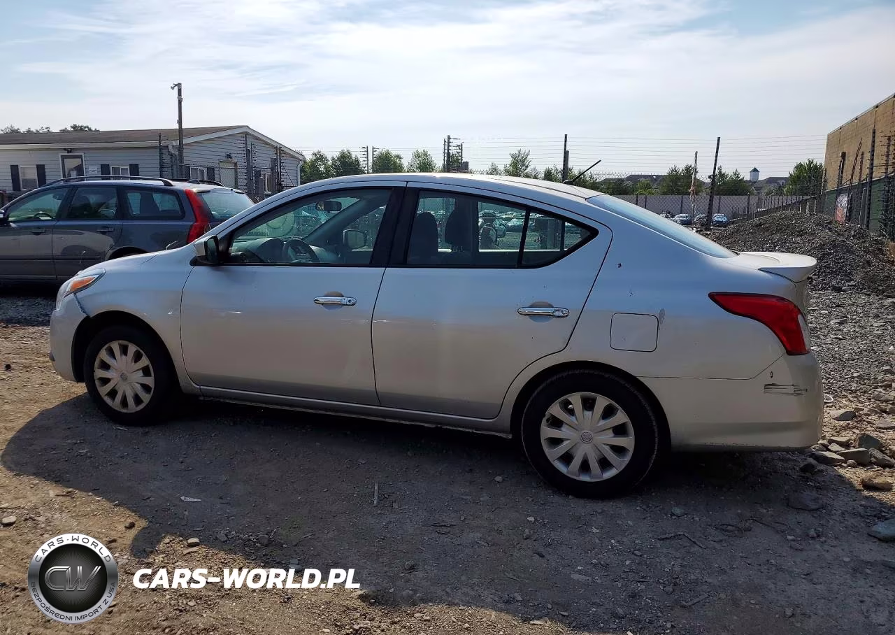2017 Nissan Versa 1.6 Sv VIN:3N1CN7AP8HK451655 - 2