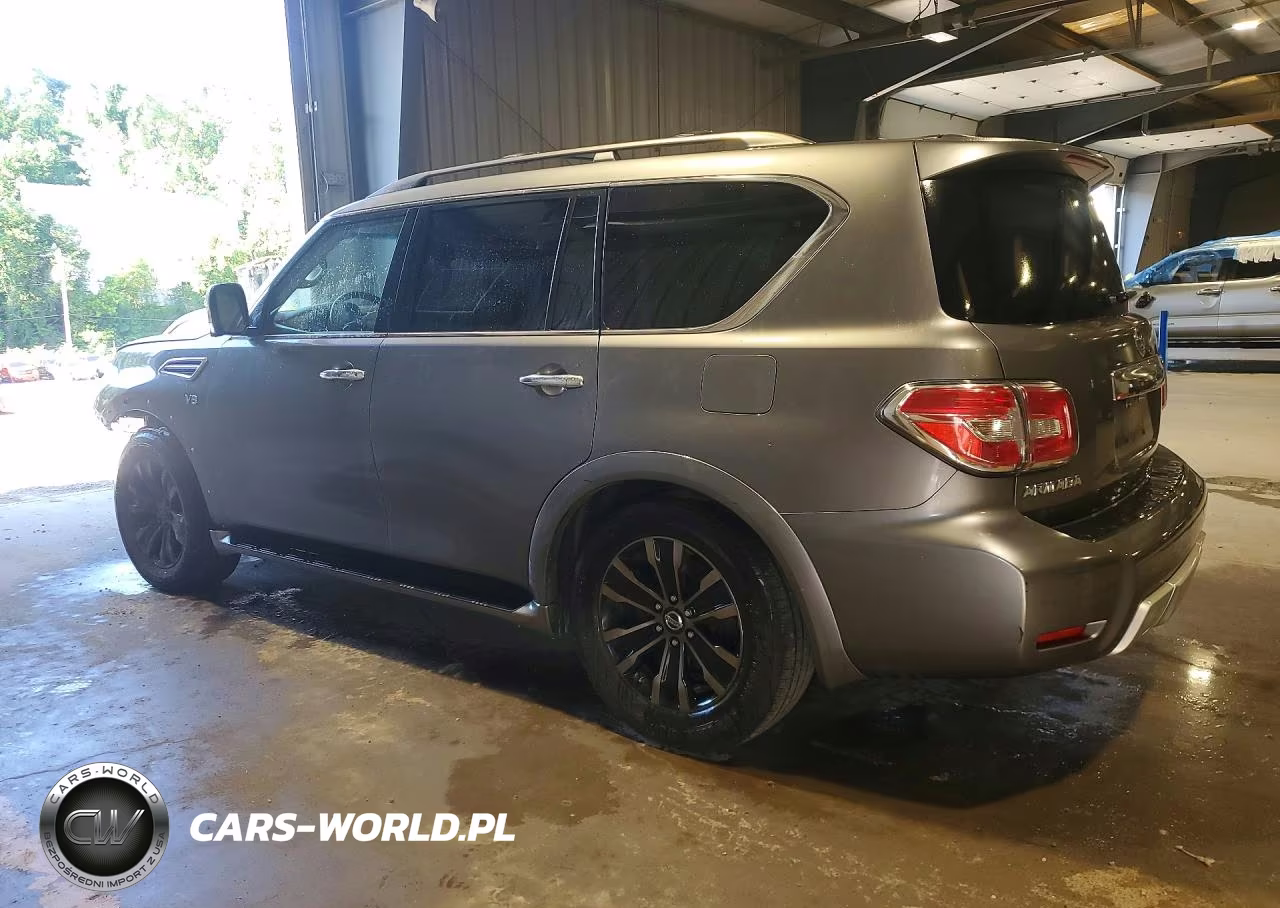 2017 Nissan Armada Platinum VIN:JN8AY2NE0H9706099 - 2