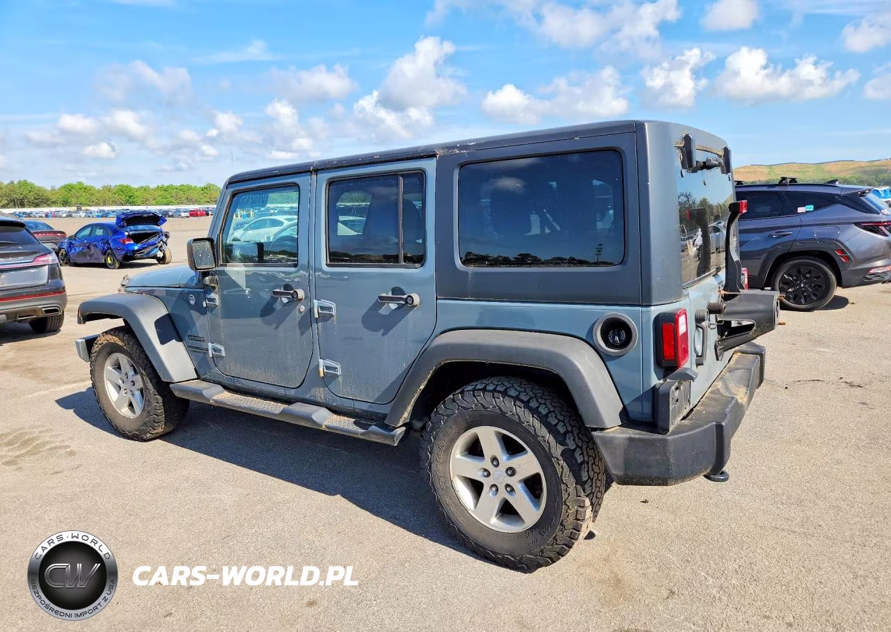 2015 Jeep Wrangler Unlimited Sport VIN:1C4BJWDG9FL556539 - 2