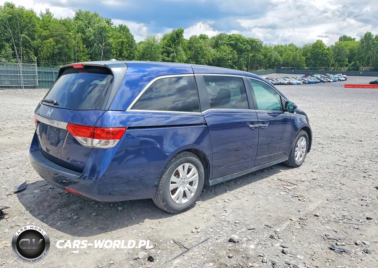 2015 Honda Odyssey Exl VIN:5FNRL5H64FB105042 - 3