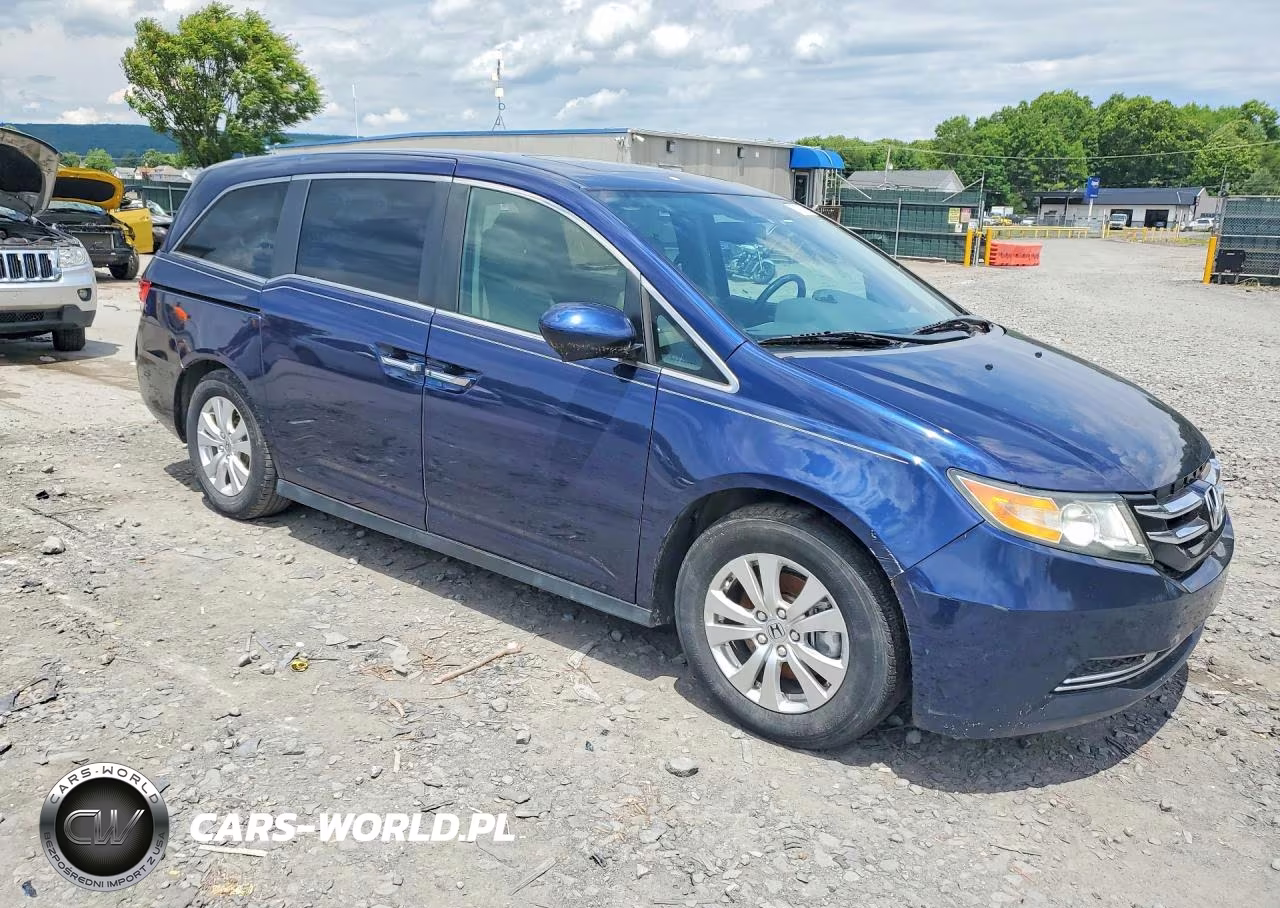 2015 Honda Odyssey Exl VIN:5FNRL5H64FB105042 - 4