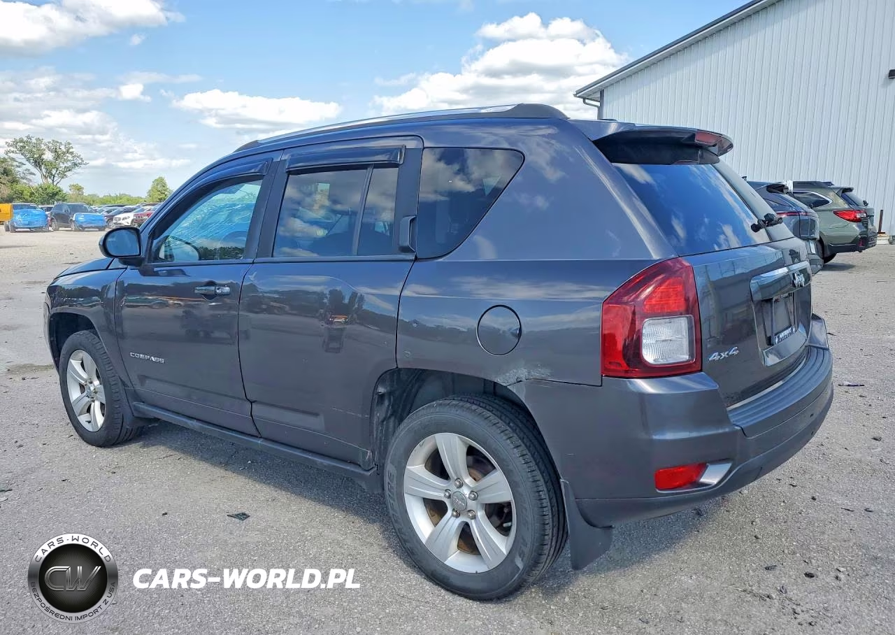 2014 Jeep Compass Latitude VIN:1C4NJDEB9ED822624 - 2