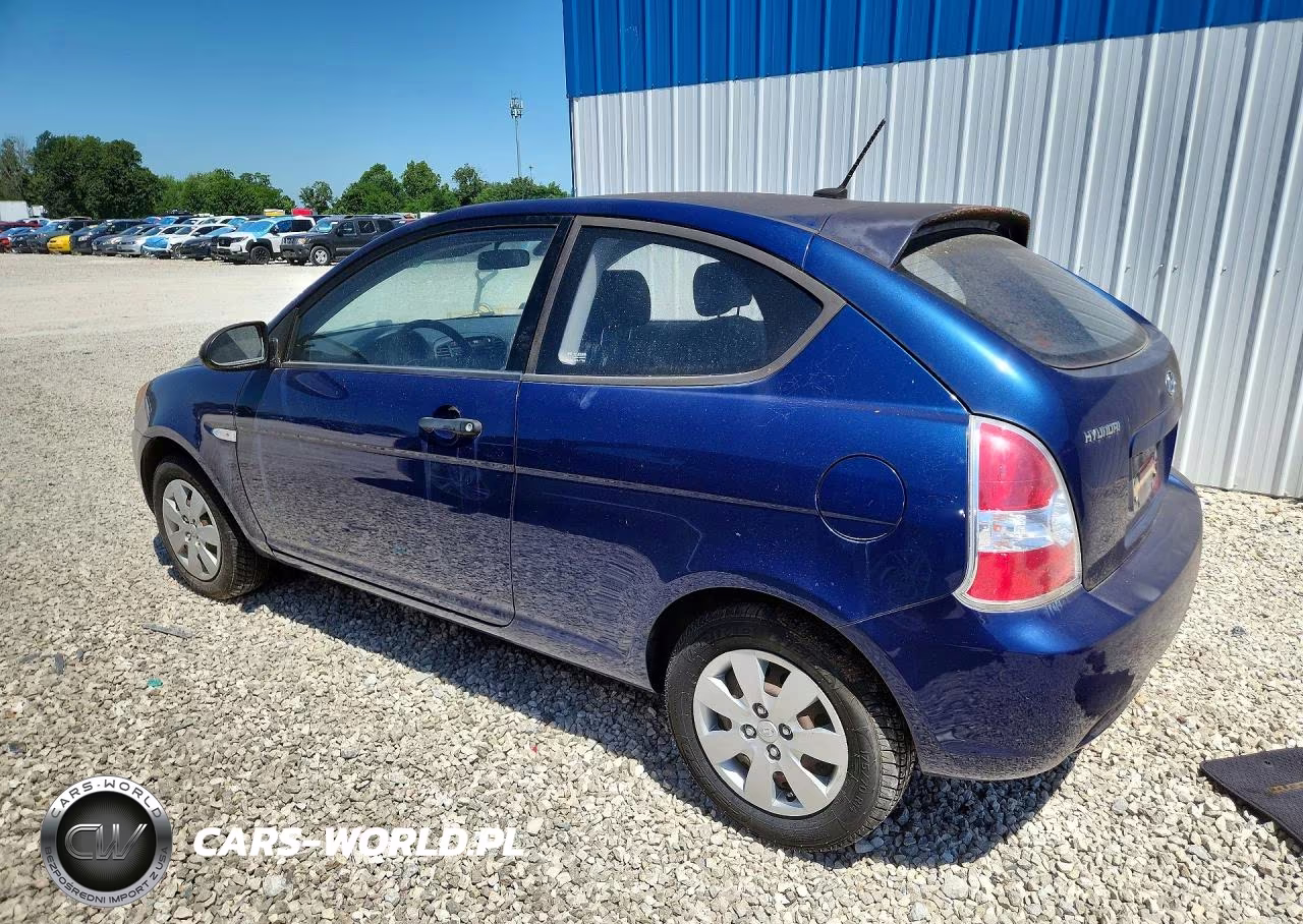 2009 Hyundai Accent Gs VIN:KMHCM36C89U140383 - 2