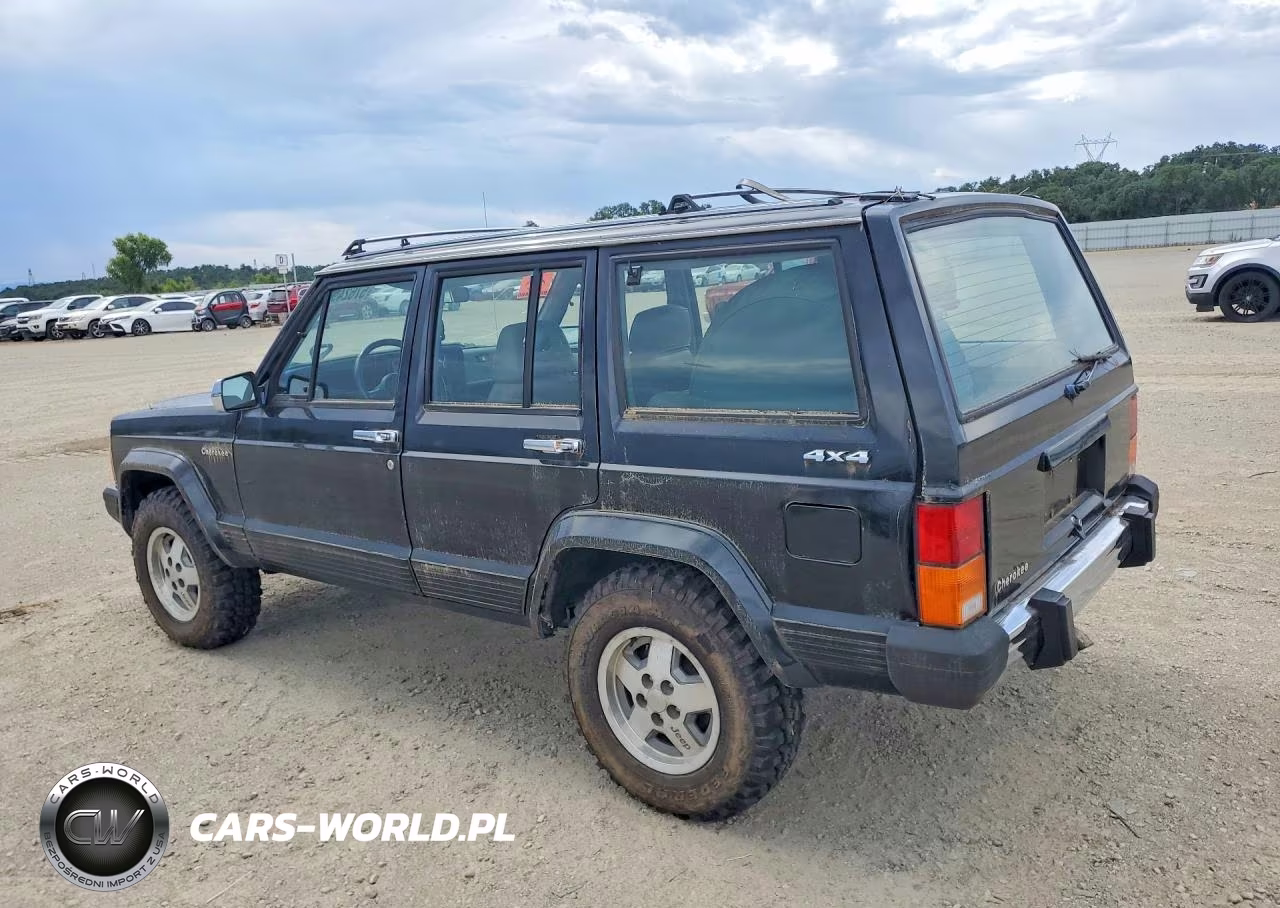 1989 Jeep Cherokee Laredo VIN:1J4FJ58L6KL596486 - 2