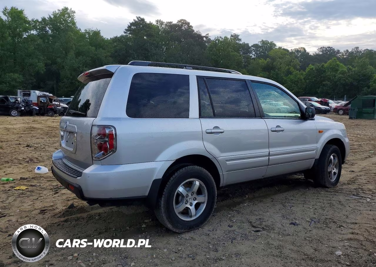 2007 Honda Pilot Ex VIN:5FNYF284X7B028937 - 3