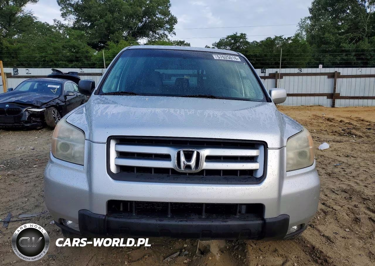 2007 Honda Pilot Ex VIN:5FNYF284X7B028937 - 5