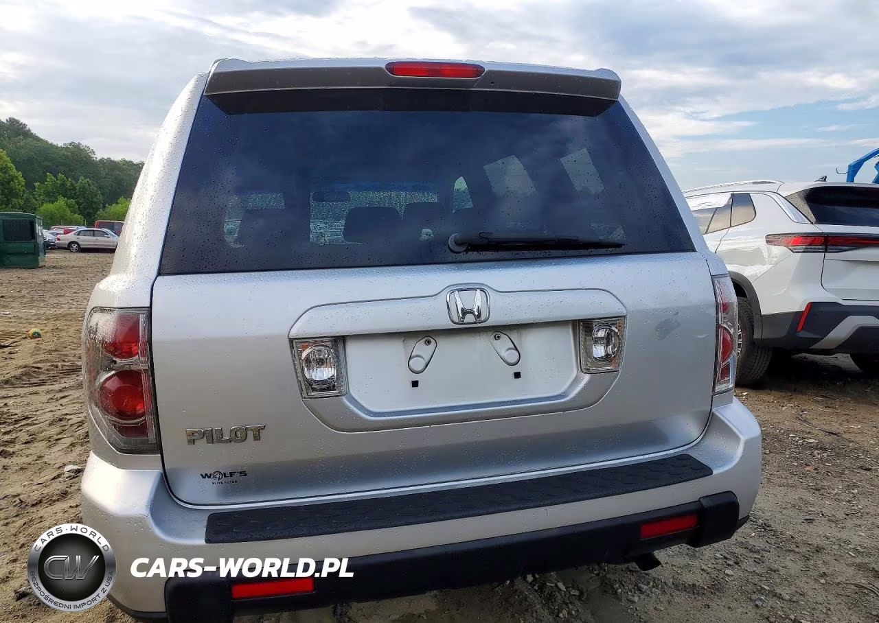 2007 Honda Pilot Ex VIN:5FNYF284X7B028937 - 6