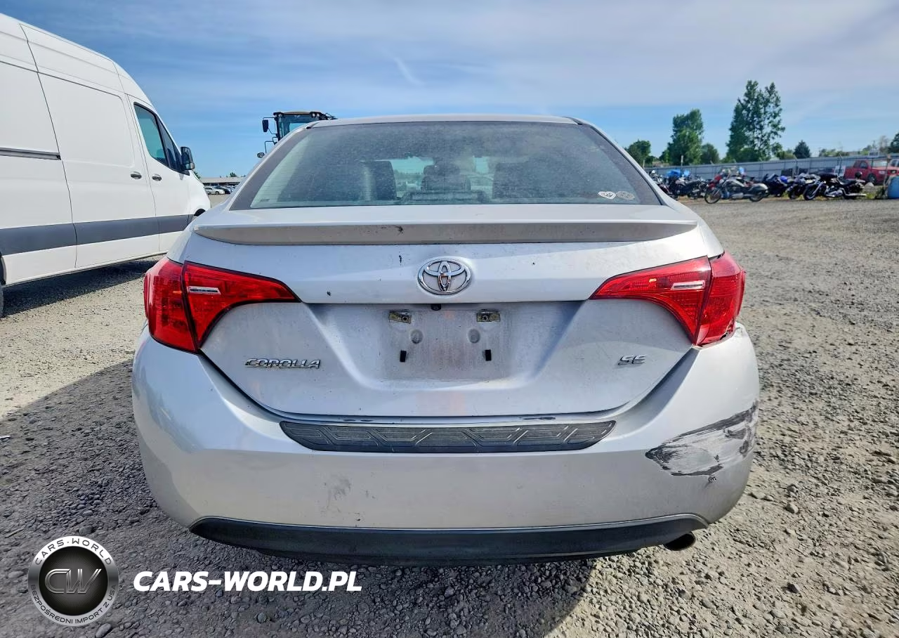 2017 Toyota Corolla Se VIN:5YFBURHE8HP628519 - 6