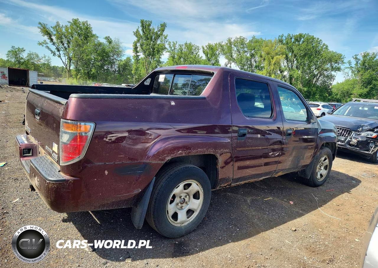 2008 Honda Ridgeline Rt VIN:2HJYK16238H518067 - 3