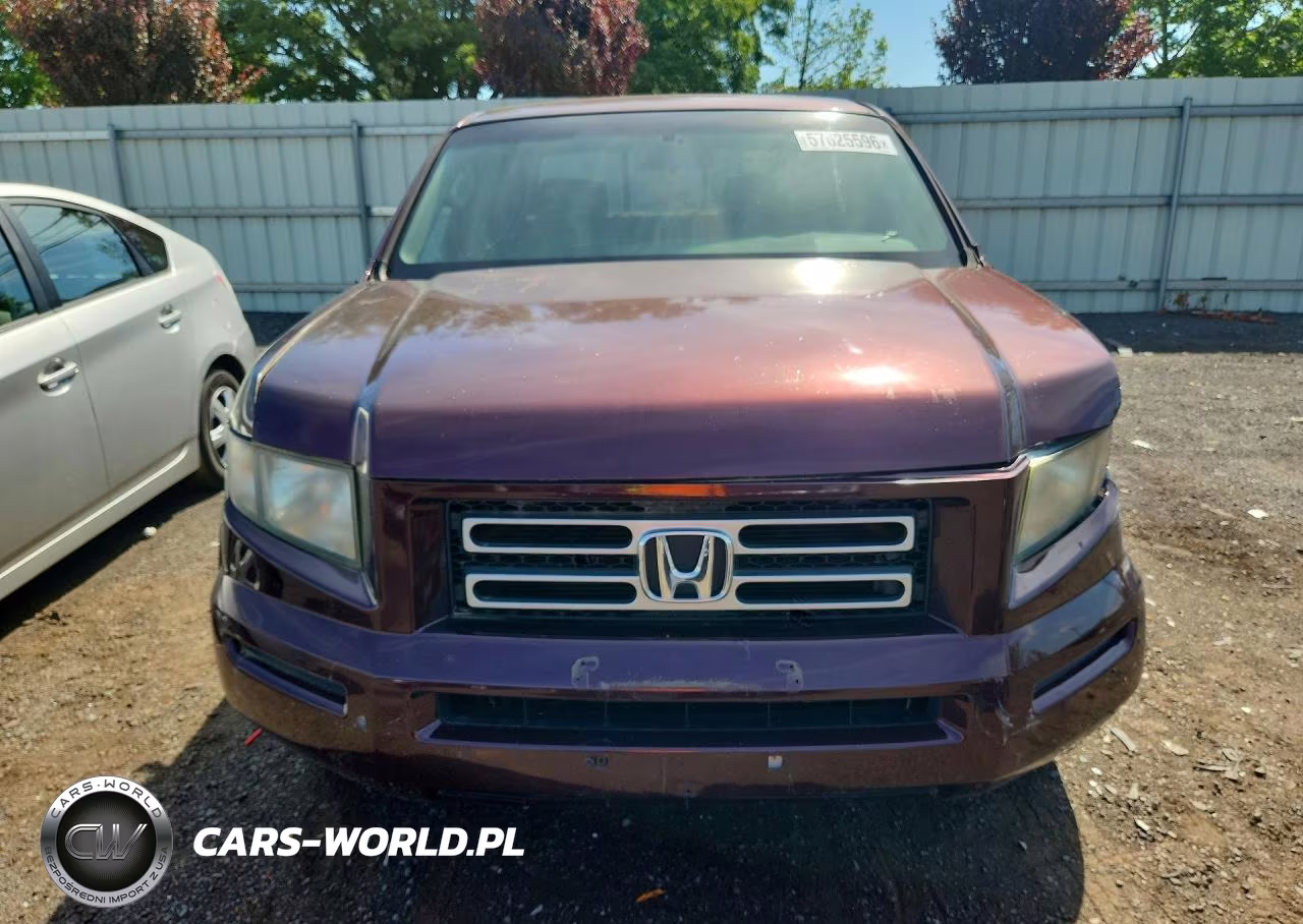 2008 Honda Ridgeline Rt VIN:2HJYK16238H518067 - 5