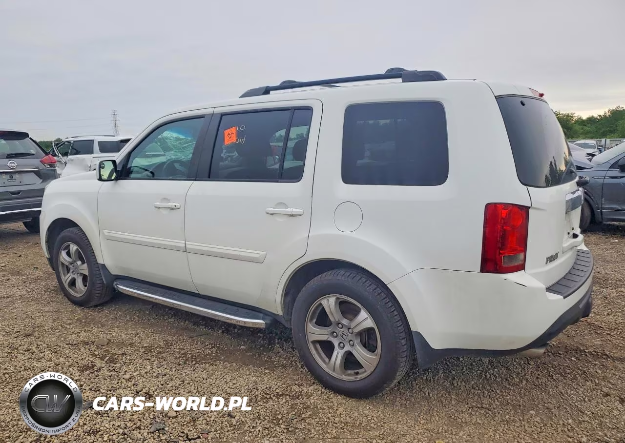 2015 Honda Pilot Exl VIN:5FNYF4H57FB029370 - 2