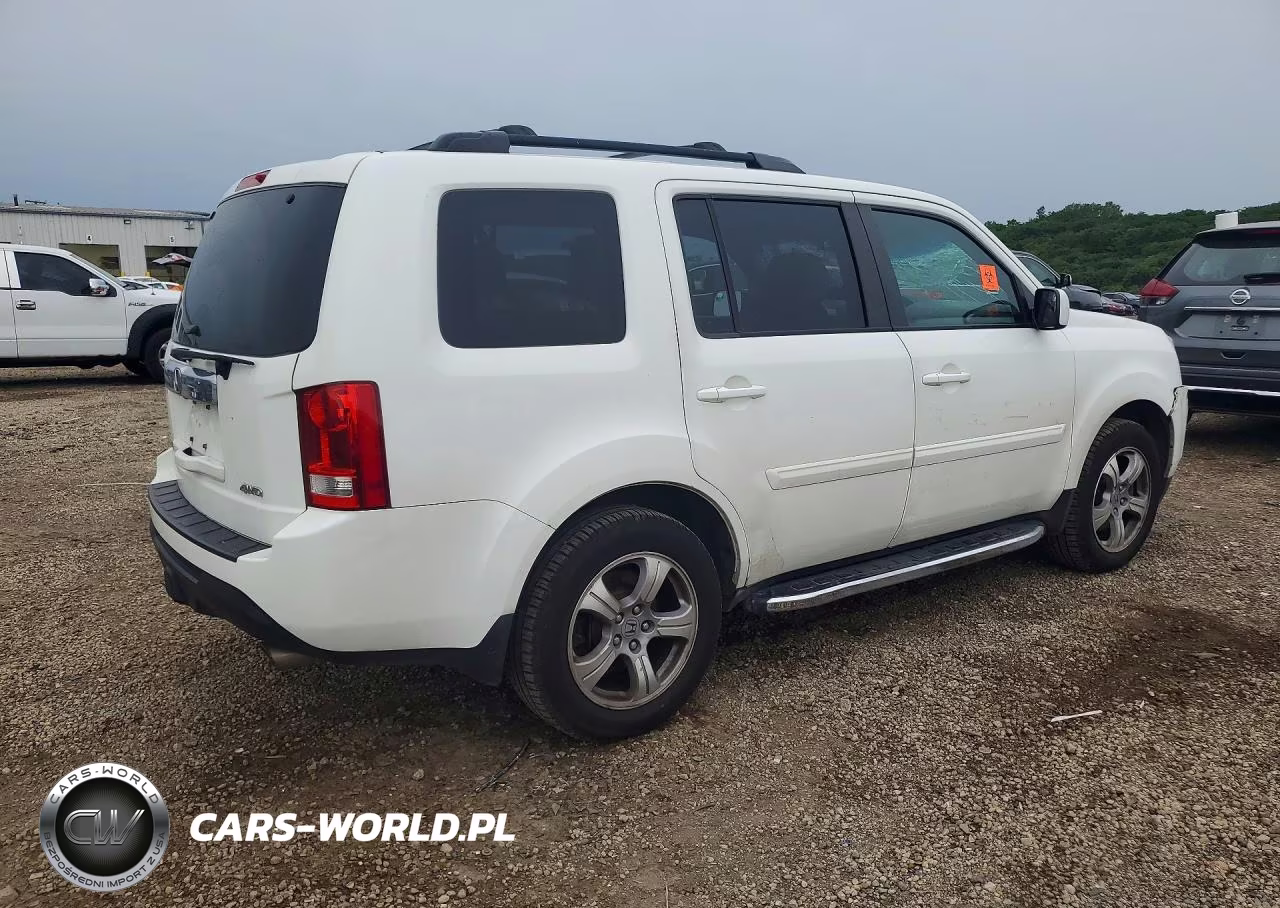 2015 Honda Pilot Exl VIN:5FNYF4H57FB029370 - 3