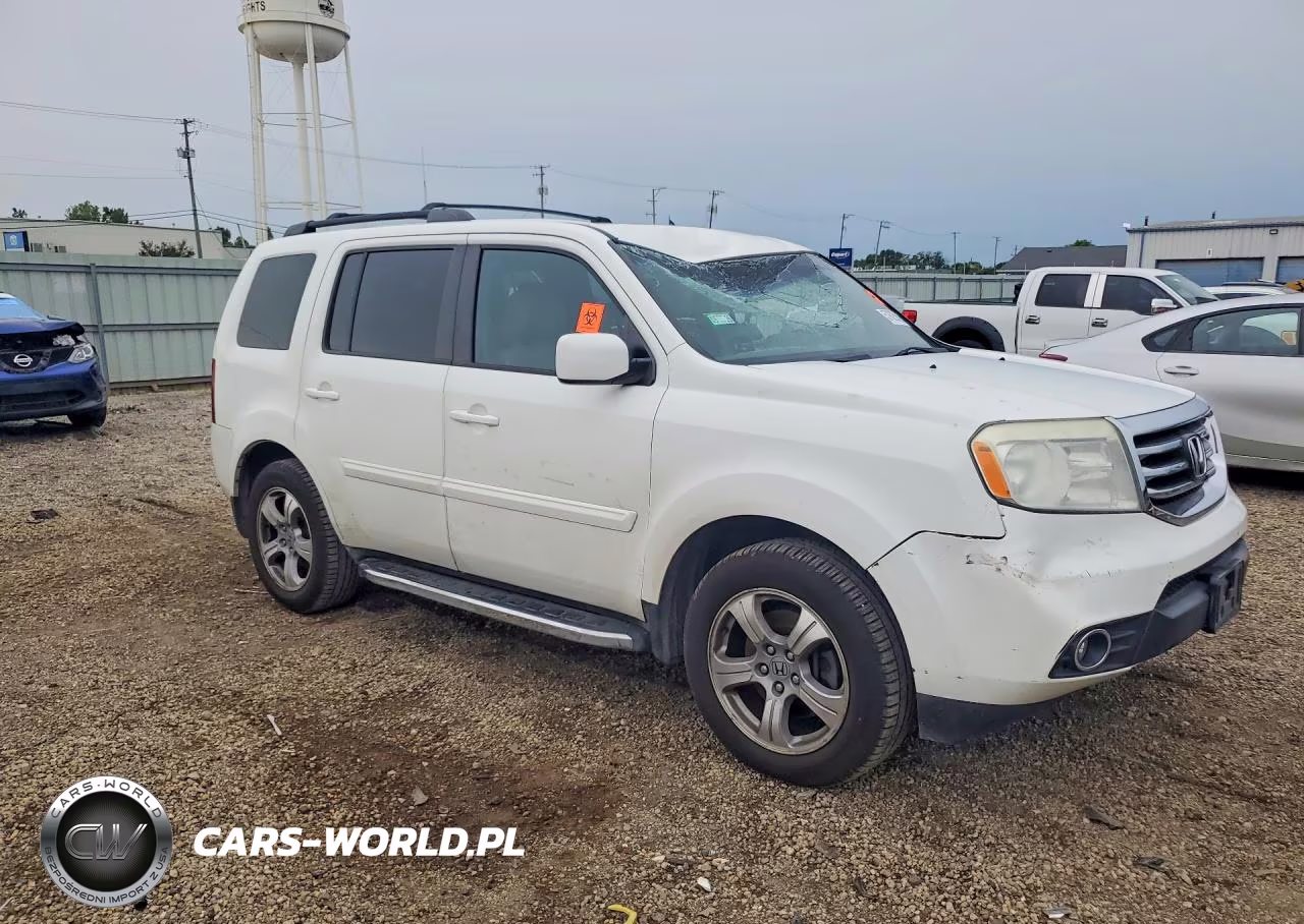 2015 Honda Pilot Exl VIN:5FNYF4H57FB029370 - 4