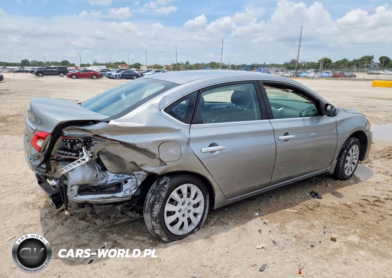 2013 Nissan Sentra S VIN:3N1AB7AP9DL789974 - 3