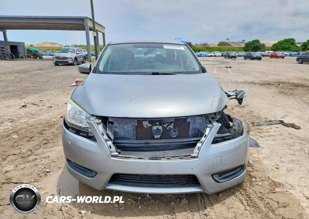 2013 Nissan Sentra S VIN:3N1AB7AP9DL789974 - 5