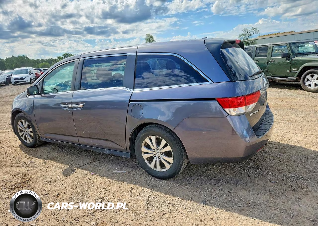 2016 Honda Odyssey Exl VIN:5FNRL5H62GB063939 - 2