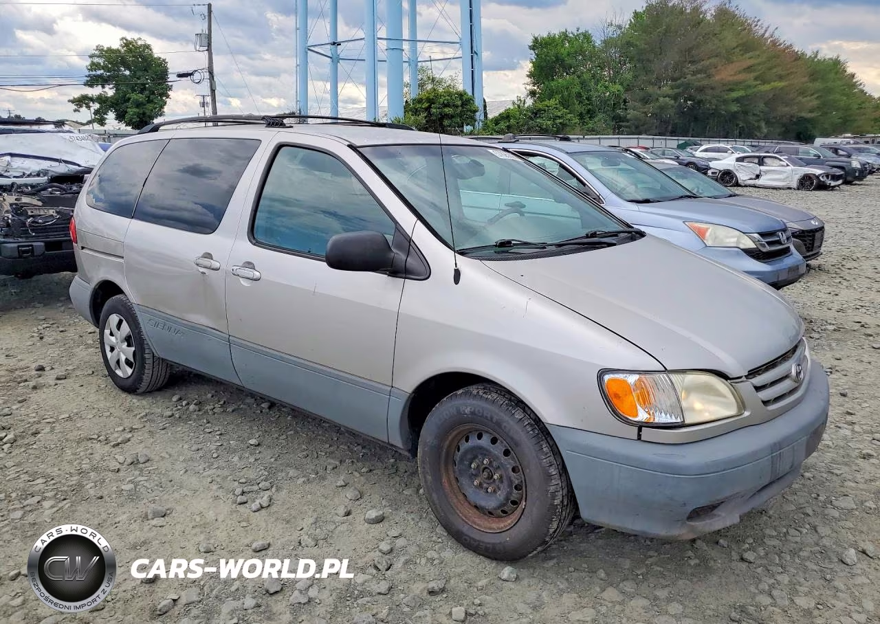 2002 Toyota Sienna Ce VIN:4T3ZF19C22U482543 - 4