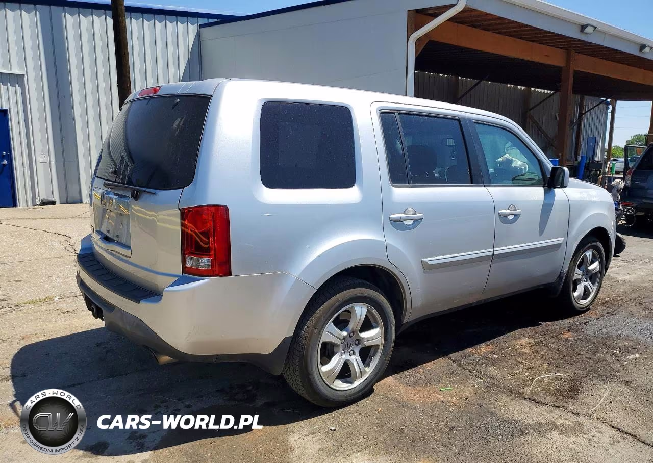 2013 Honda Pilot Exl VIN:5FNYF4H56DB068321 - 3