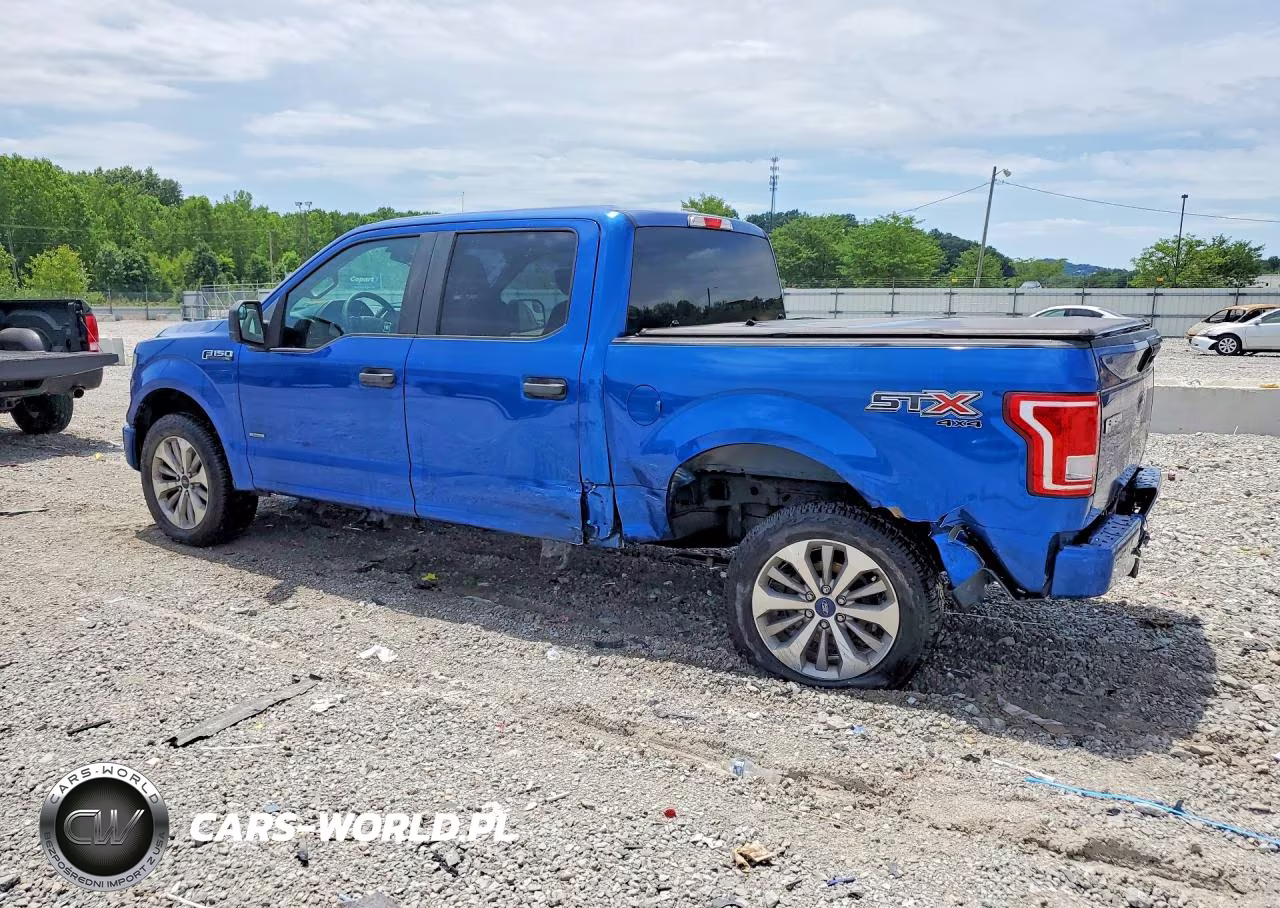 2017 Ford F150 Supercrew VIN:1FTEW1EP6HFB75880 - 2