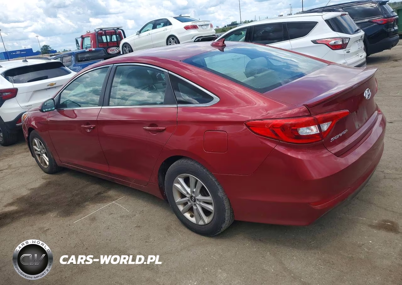 2016 Hyundai Sonata Se VIN:5NPE24AF0GH417805 - 2