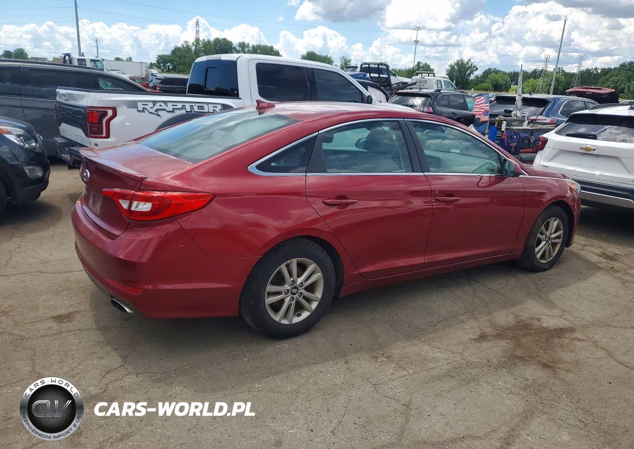 2016 Hyundai Sonata Se VIN:5NPE24AF0GH417805 - 3