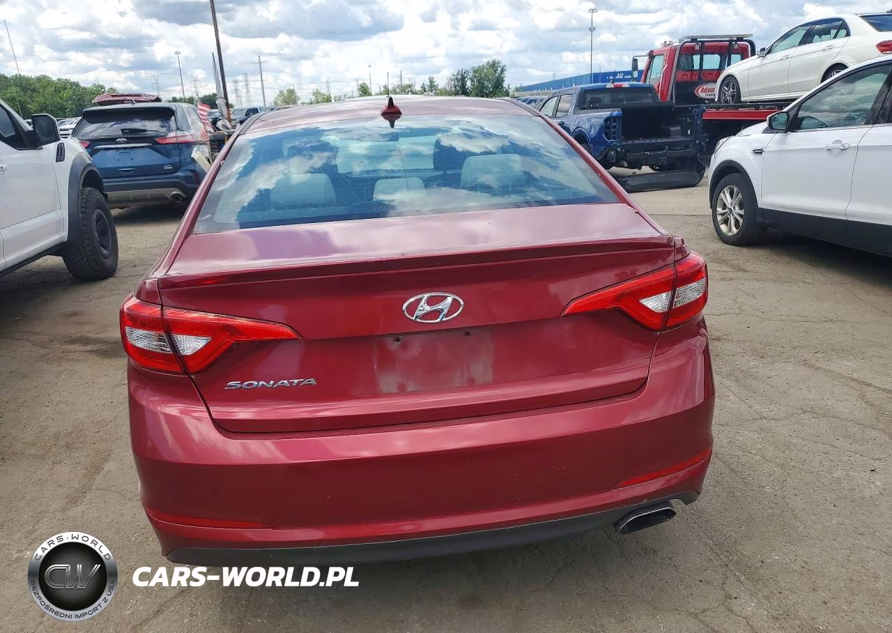 2016 Hyundai Sonata Se VIN:5NPE24AF0GH417805 - 6