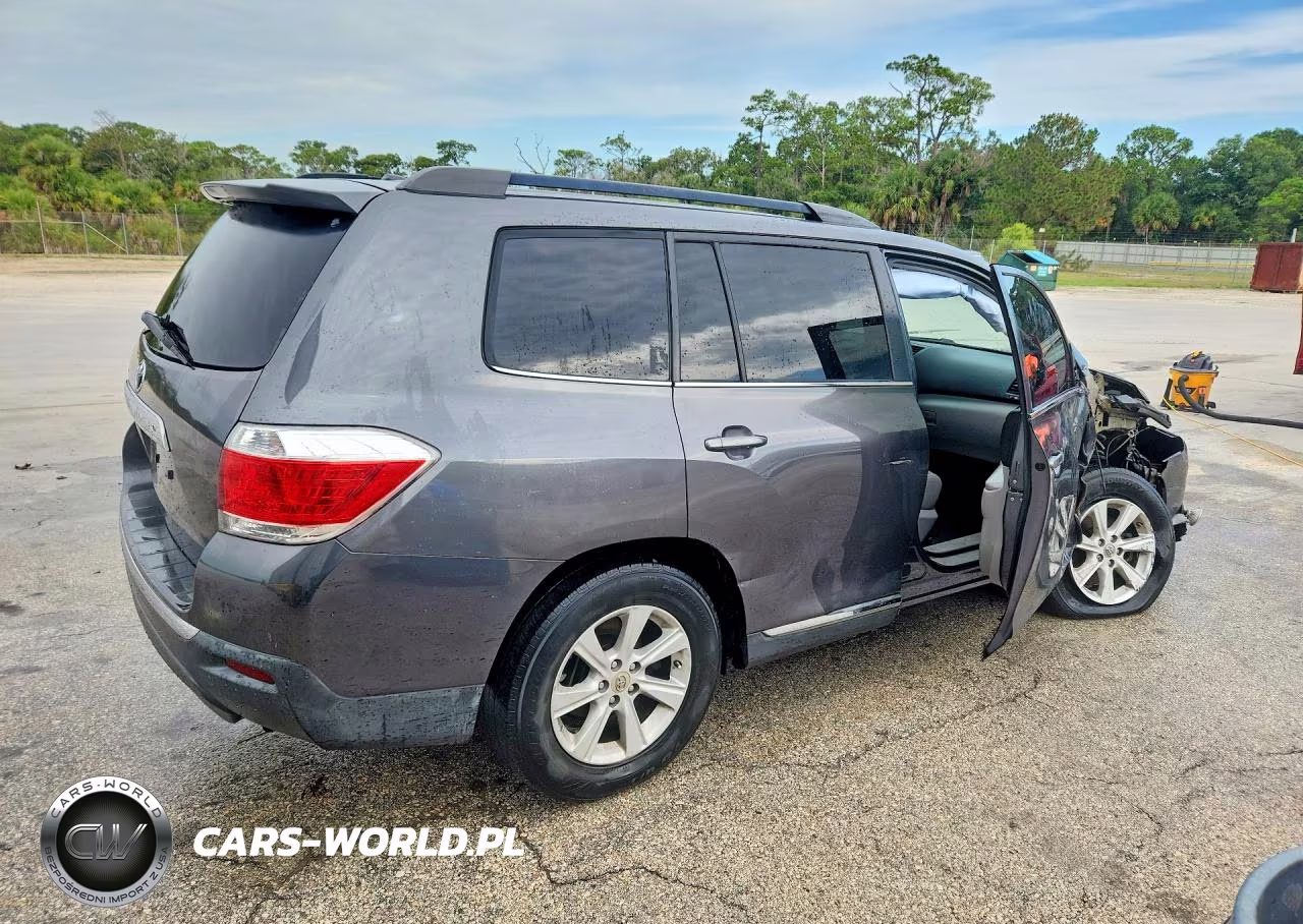 2012 Toyota Highlander Se VIN:5TDZK3EHXCS078837 - 3