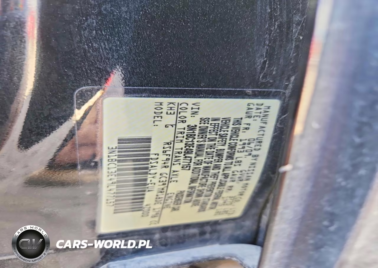 2009 Nissan Versa 1.8 S VIN:3N1BC13E49L477157 - 12