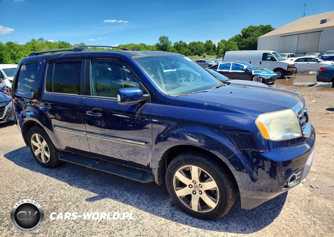 2013 Honda Pilot Touring VIN:5FNYF4H96DB048959 - 4