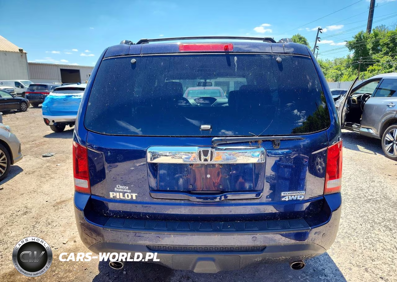 2013 Honda Pilot Touring VIN:5FNYF4H96DB048959 - 6