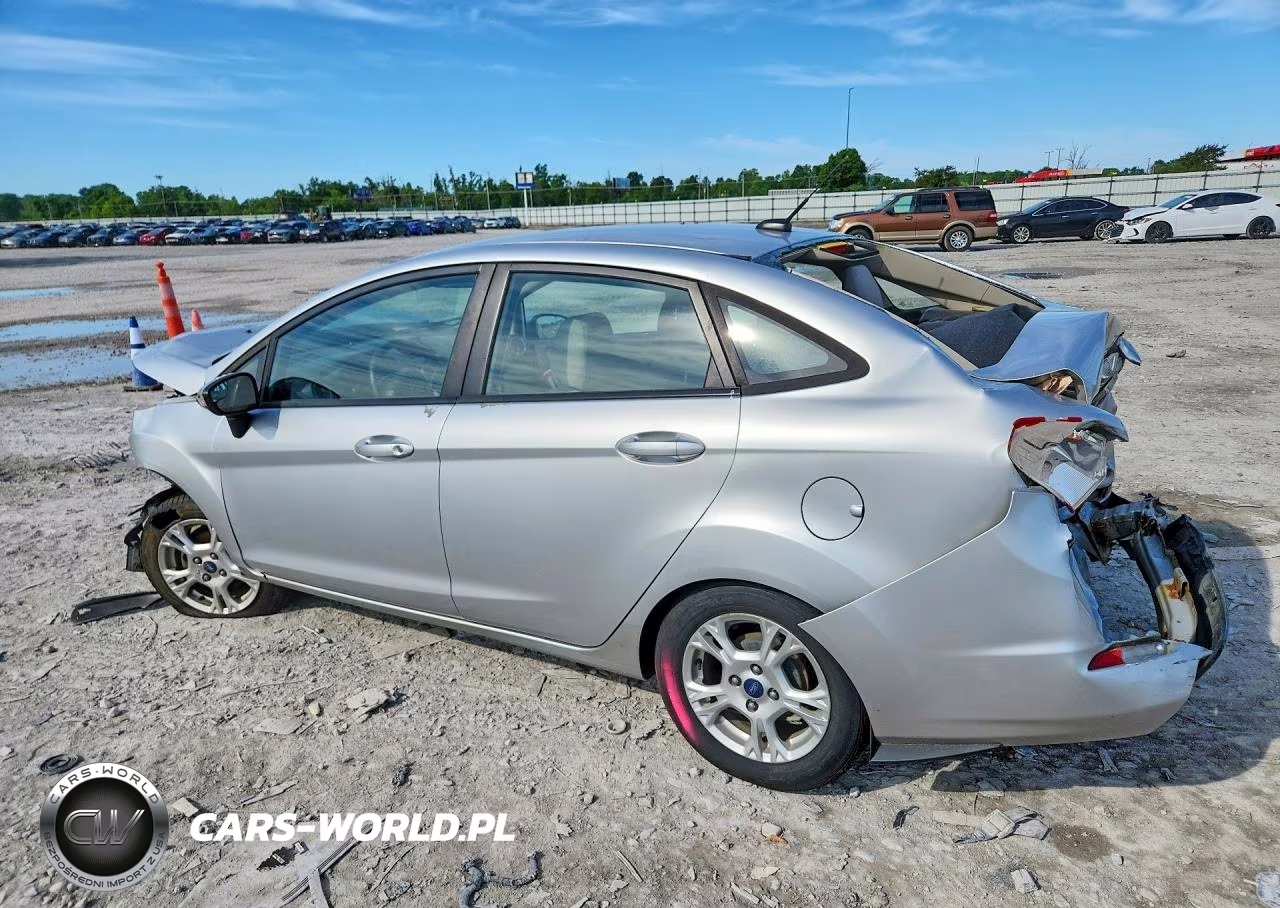2014 Ford Fiesta Se VIN:3FADP4BJ7EM132855 - 2