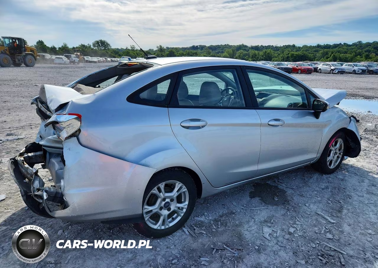 2014 Ford Fiesta Se VIN:3FADP4BJ7EM132855 - 3
