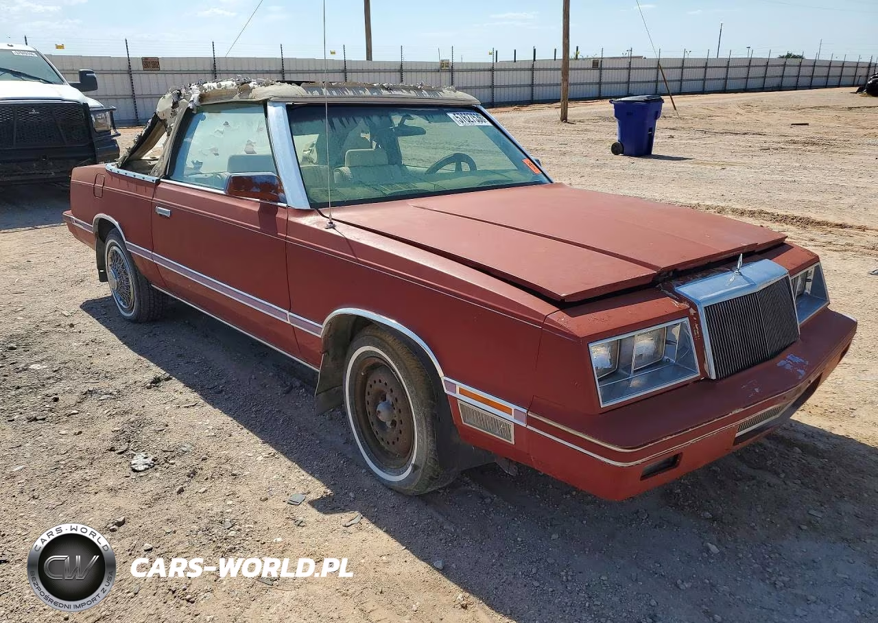 1984 Chrysler Lebaron VIN:1CSBC55C6DG155606 - 4