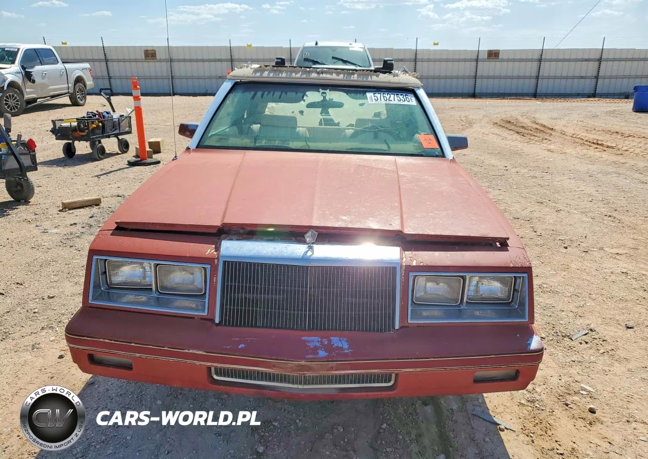 1984 Chrysler Lebaron VIN:1CSBC55C6DG155606 - 5