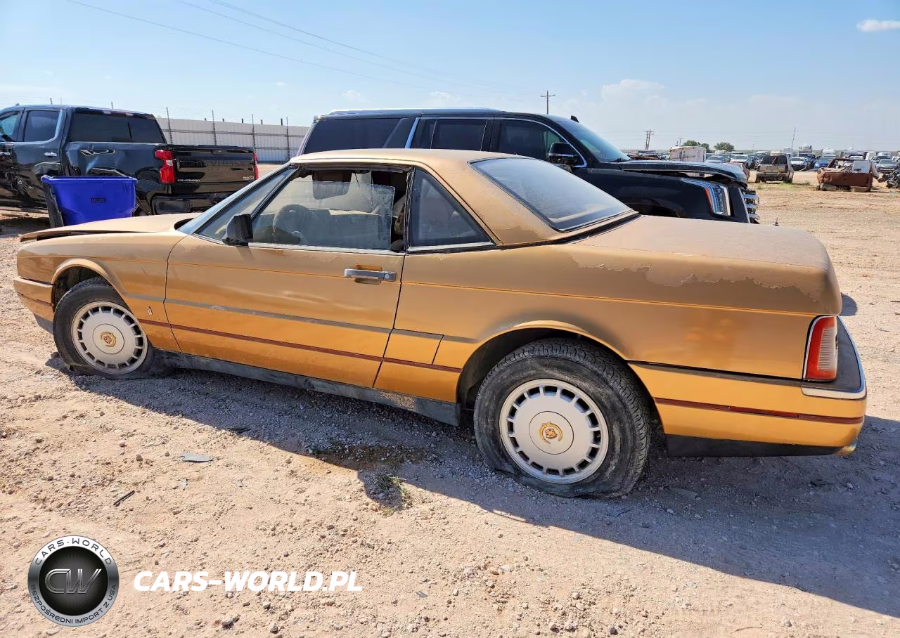 1986 Cadillac Allante VIN:1G6VR3175HU102474 - 2