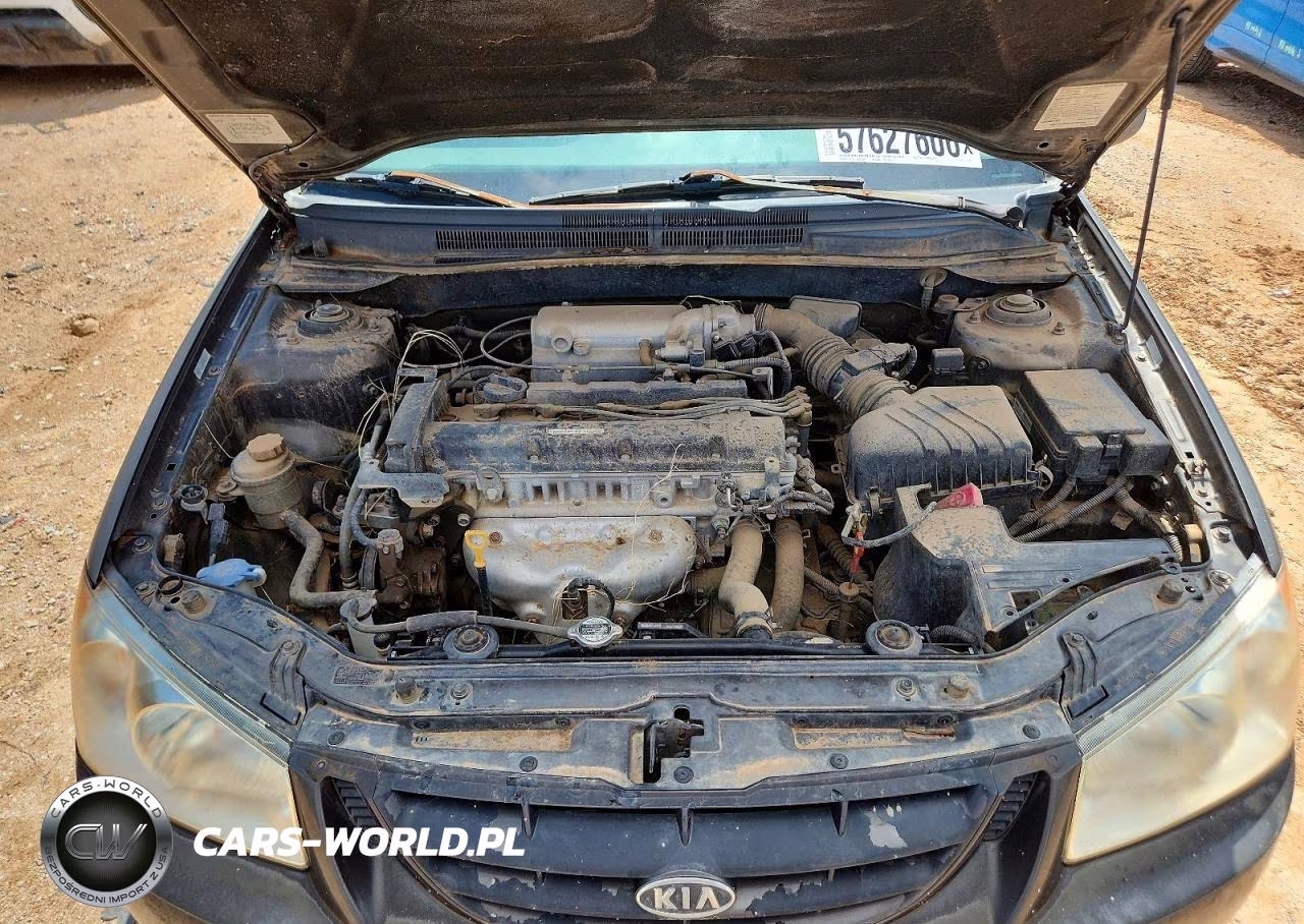 2006 Kia Spectra Ex VIN:KNAFE121165311520 - 11